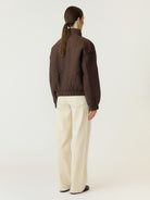 YASFIPURA Veste matelassée Chocolate Brown – YAS | Appart 17