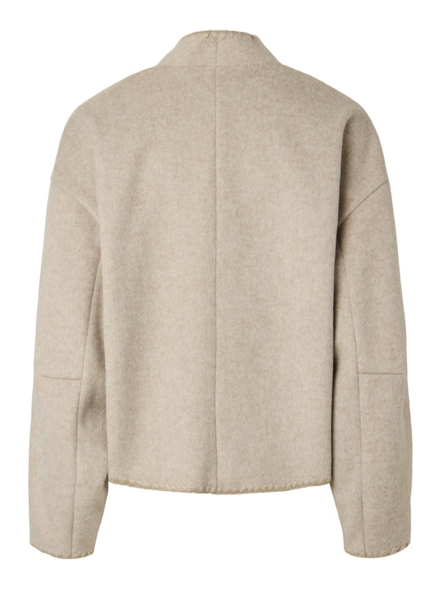 YASUMA Veste — Taupe Gray Melange | Appart 17