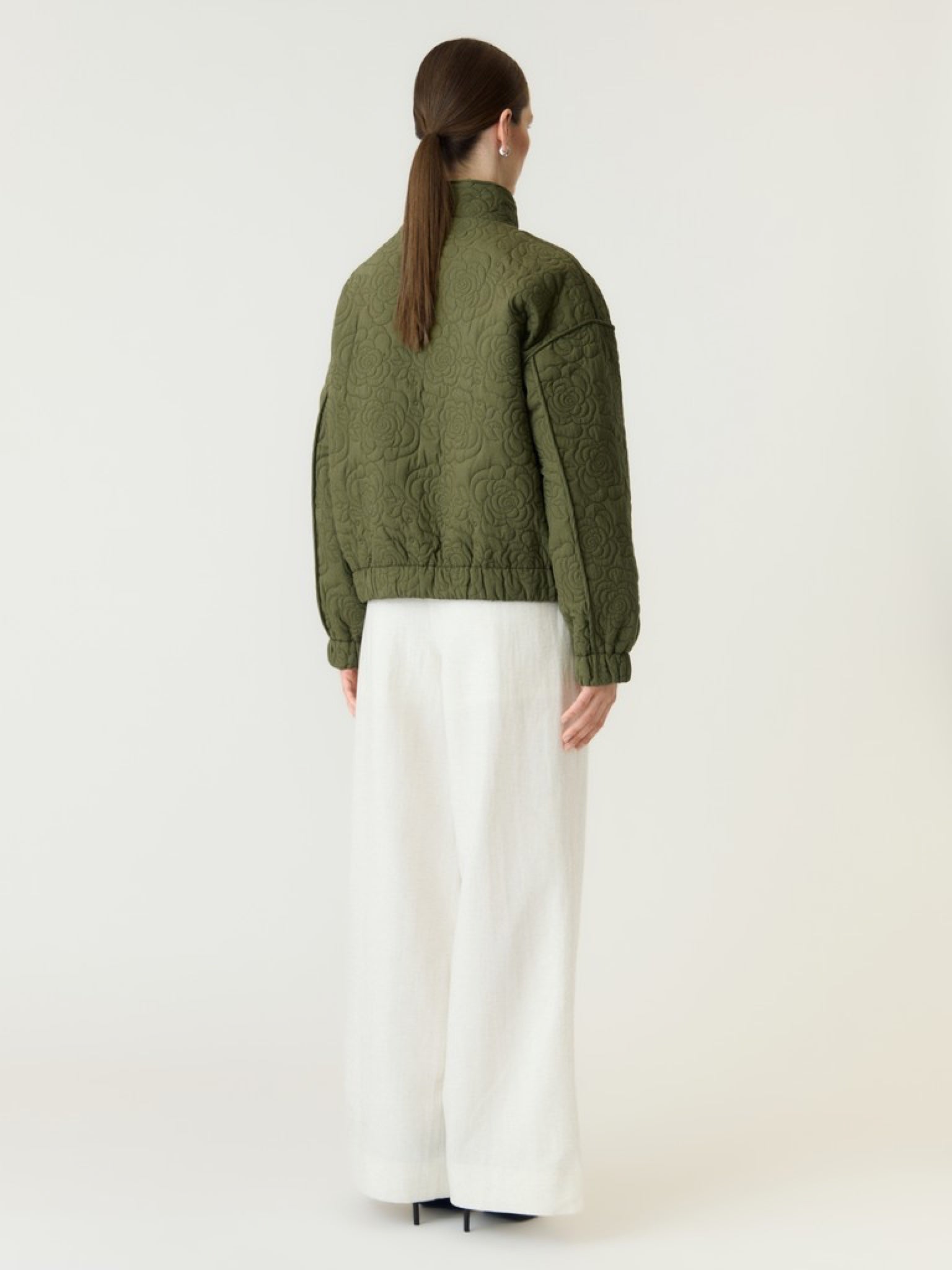 YASFIPURA Veste matelassée Sphagnum – YAS | Appart 17