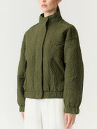 YASFIPURA Veste matelassée Sphagnum – YAS | Appart 17