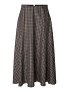 YASTULVA Jupe — Black Tulva Check | Appart 17
