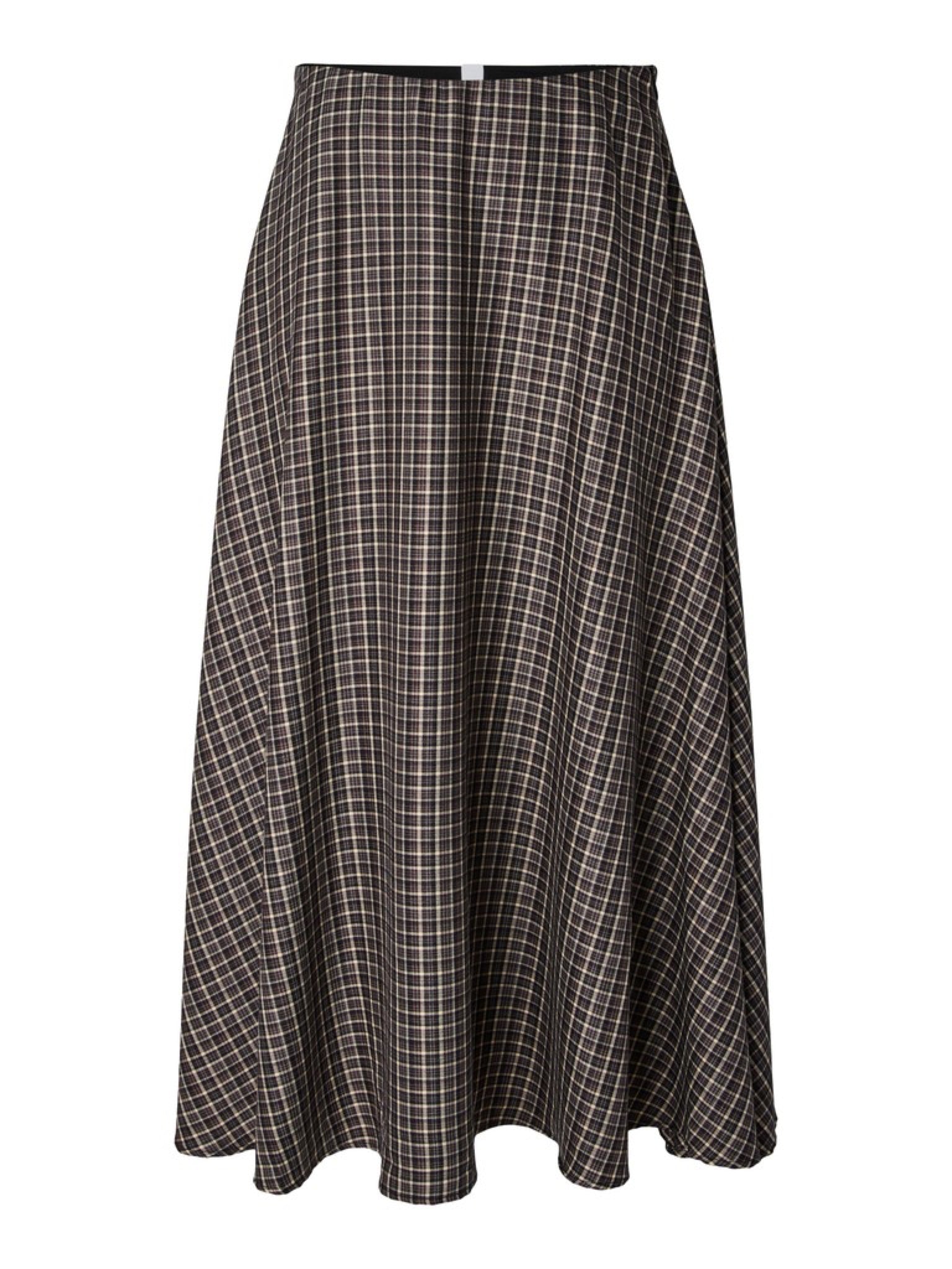 YASTULVA Jupe — Black Tulva Check | Appart 17
