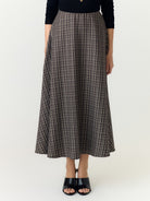 YASTULVA Jupe — Black Tulva Check | Appart 17