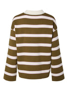YASISABELL Polo — Fir Green W. Stripes | Appart 17