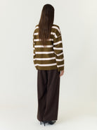 YASISABELL Polo — Fir Green W. Stripes | Appart 17