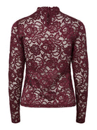 YASLACEY Top en dentelle manches longues Port Royale – YAS | Appart 17
