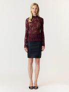 YASLACEY Top en dentelle manches longues Port Royale – YAS | Appart 17