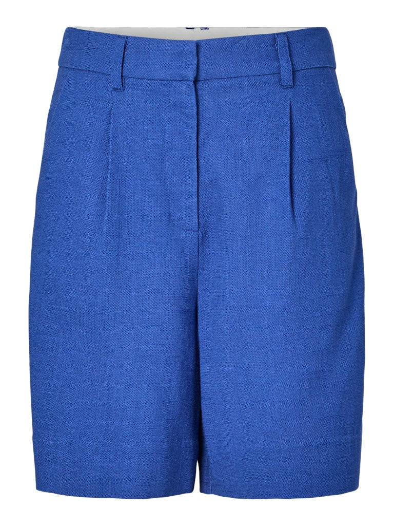 YAS YASPRIMO Short Taille Haute Femme Bleu éclatant