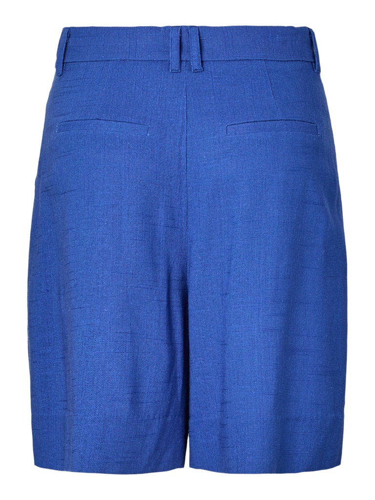 YAS YASPRIMO Short Taille Haute Femme Bleu éclatant