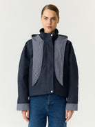 YASANCA Veste à capuche Navy Blazer – YAS | Appart 17