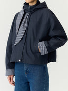 YASANCA Veste à capuche Navy Blazer – YAS | Appart 17