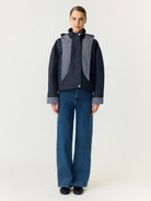 YASANCA Veste à capuche Navy Blazer – YAS | Appart 17