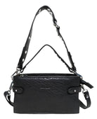 ROCK MAMA - Sac à bandoulière et à bandoulière en cuir noir à bulles — Neuville — Cardigans & Gilets — Appart17 — vue 2