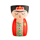Vase Frida Kahlo en forme de buste — Sass & Belle Europe — Rouge — packshot | Appart 17 Bruxelles