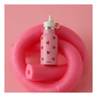Gourde isotherme enfant 350 ml — Atelier Wagram — Rose cœurs rouges — autre vue 5 | Appart 17 Bruxelles