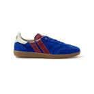 CAVAL Pulse Cobalt Storm Baskets asymétriques en cuir velours bleu cobalt — CAVAL — Cobalt Storm — packshot, pied droit | Appart 17 Bruxelles
