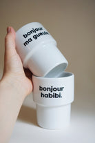 Gobelet « Bonjour Habibi » — Félicie Aussi — Bonjour Habibi — photo produit | Appart 17 Bruxelles