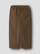 NMMRADOLFI Pantalon en sergé de coton bio garçon — name it — Sepia — packshot, dos 2 | Appart 17 Bruxelles
