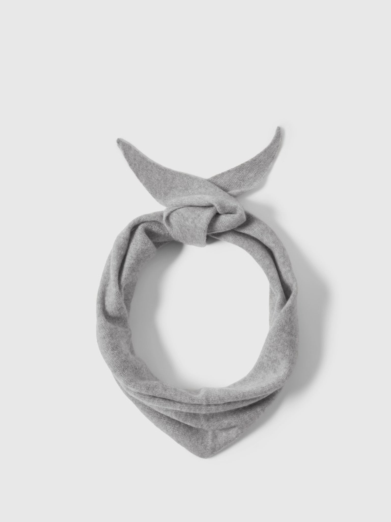 SLWMARIA Écharpe fine en cachemire — Gris clair chiné