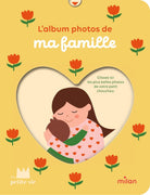 Mon album photos tout-carton pour bébé — Milan — Ma famille — packshot | Appart 17 Bruxelles