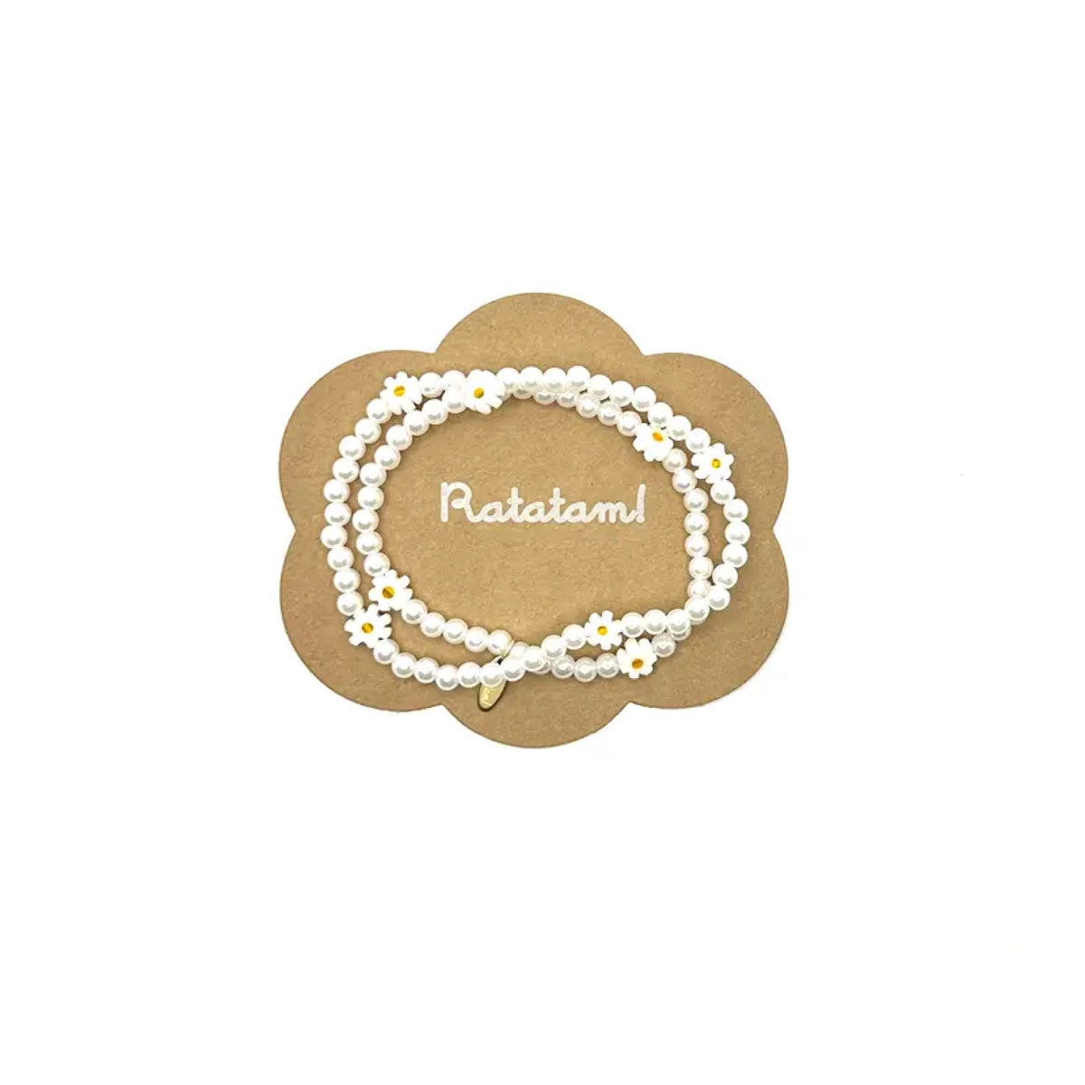 Bijoux Daisy perles et marguerites pour enfant — Ratatam Kids — Collier — packshot | Appart 17 Bruxelles