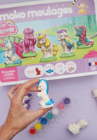 Coffret de moulage Mes Licornes, 5 figurines — mako moulages — Mes Licornes — autre vue 6 | Appart 17 Bruxelles