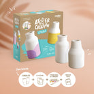 Atelier de création 2 vases — mako moulages — 2 vases — autre vue 2 | Appart 17 Bruxelles