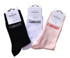 Félicie Aussi Chaussettes « Connasse » — Felicie Aussi — Blanc — vue 2 2 | Appart 17 Bruxelles