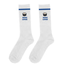 Chaussettes brodées à message — ATELIER PISTACHE — sushi lover — packshot | Appart 17 Bruxelles