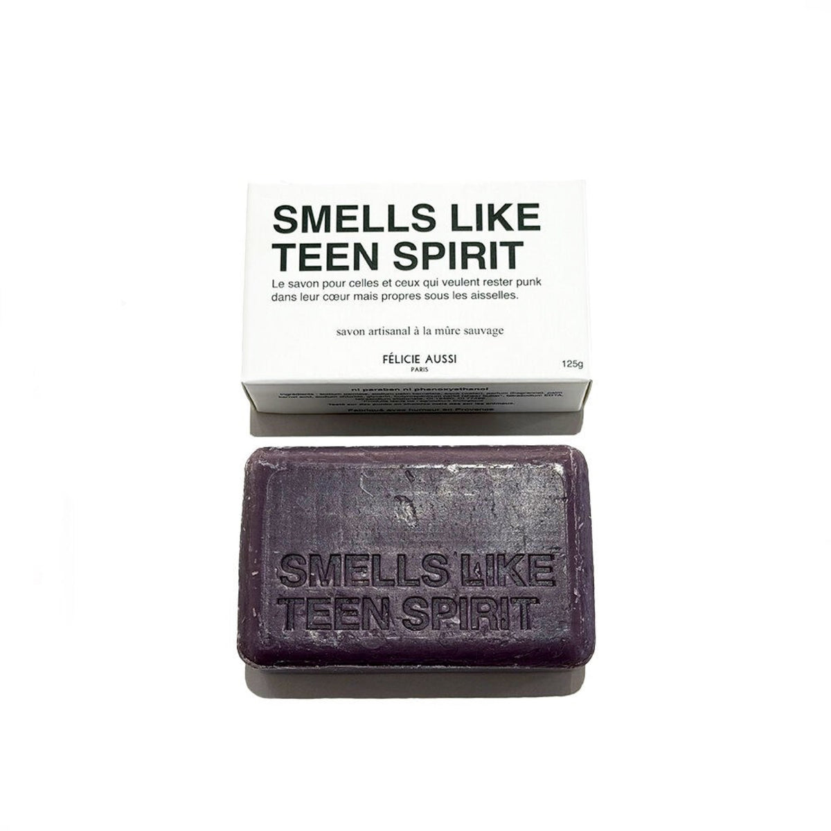 Félicie Aussi Savon « Teen Spirit » à la mûre sauvage — Felicie Aussi — Mûre sauvage — photo produit | Appart 17 Bruxelles