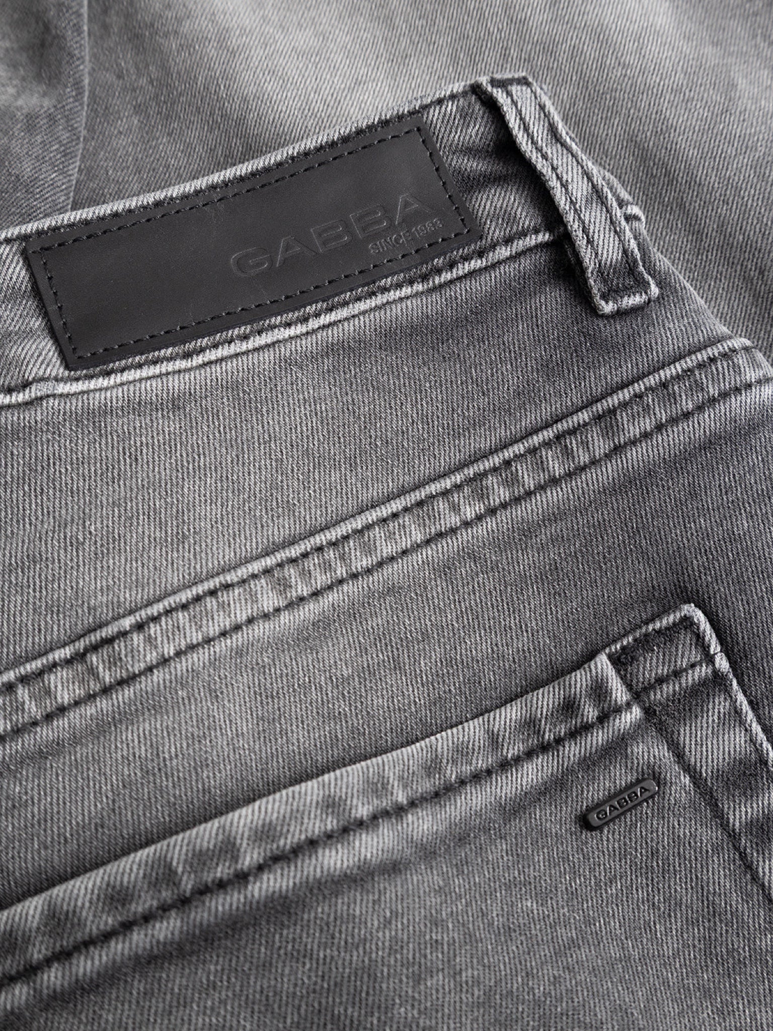 GABmarc Blerb Jean droit — Grey Denim — vue 7