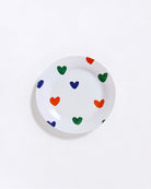 Émoi Émoi L'assiette Cœurs all-over en porcelaine — Émoi Émoi — Multicolore — packshot 2 | Appart 17 Bruxelles