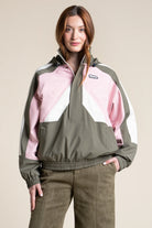 ABBESSES - VESTE IMPERMÉABLE rose — Flotte — vue de dos | Appart 17