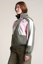 ABBESSES - VESTE IMPERMÉABLE rose — Flotte — vue de face | Appart 17