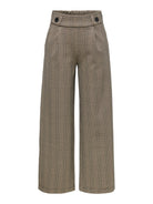 JDYGEGGO Pantalon large à carreaux taille haute — JDY — Sandshell NEW SQUARE CHECK — packshot 6 | Appart 17 Bruxelles