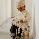 Mini album photo en gaze de coton brodé — Atelier Wagram — Léopard « Ma famille » — autre vue 6 | Appart 17 Bruxelles