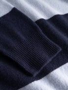 GABworren Polo rayé en laine — Navy Stripe — vue 5