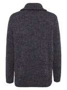 Quarter Zip Sweater — Blue Multi — vue 2