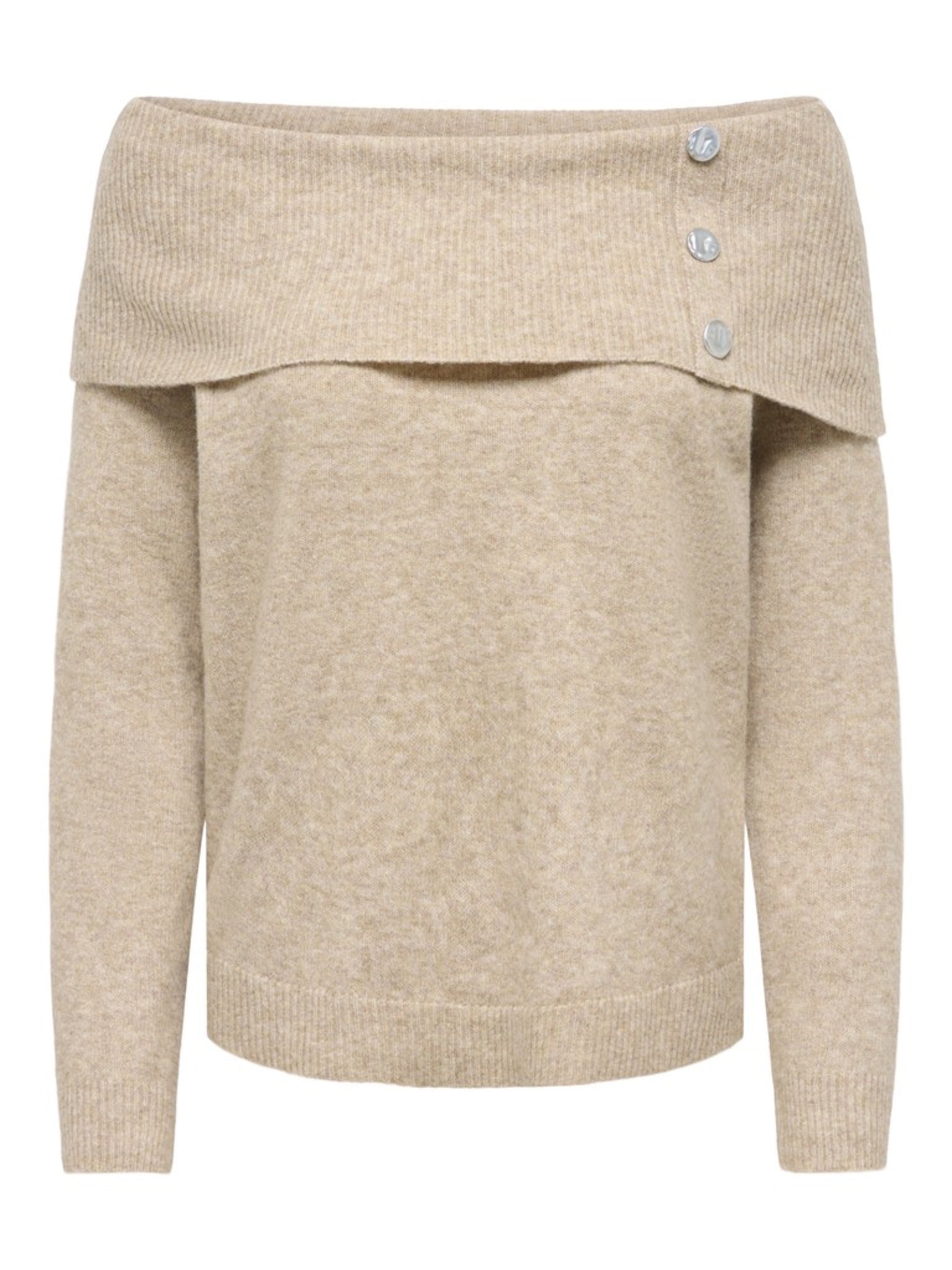 JDY ALIANA Pull en maille épaules dénudées — vue 11