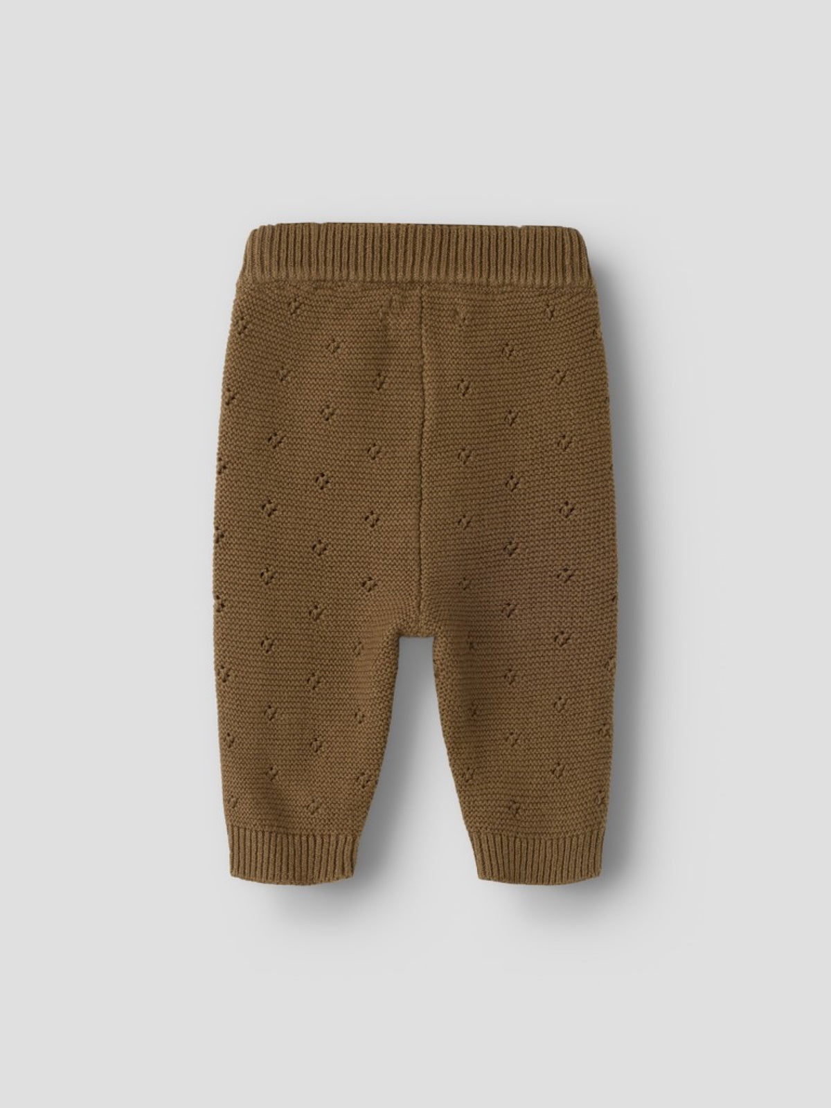 NBNLAGUNA Pantalon en maille bébé — Lil' Atelier — Teak — autre vue 4 | Appart 17 Bruxelles