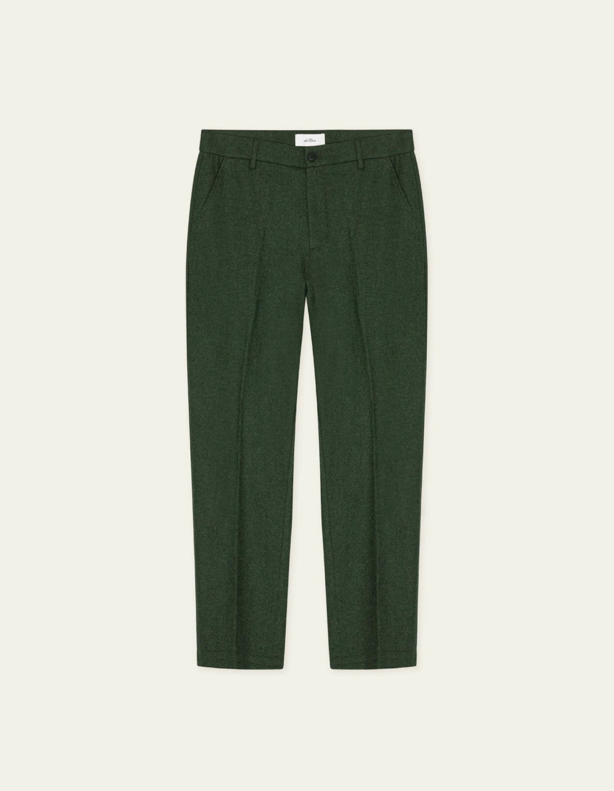 Pantalon de costume en laine — Rosin Green — Les Deux