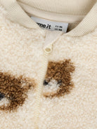 NBMORLAJ Combinaison bébé en teddy à oursons — name it — Birch — autre vue 4 | Appart 17 Bruxelles