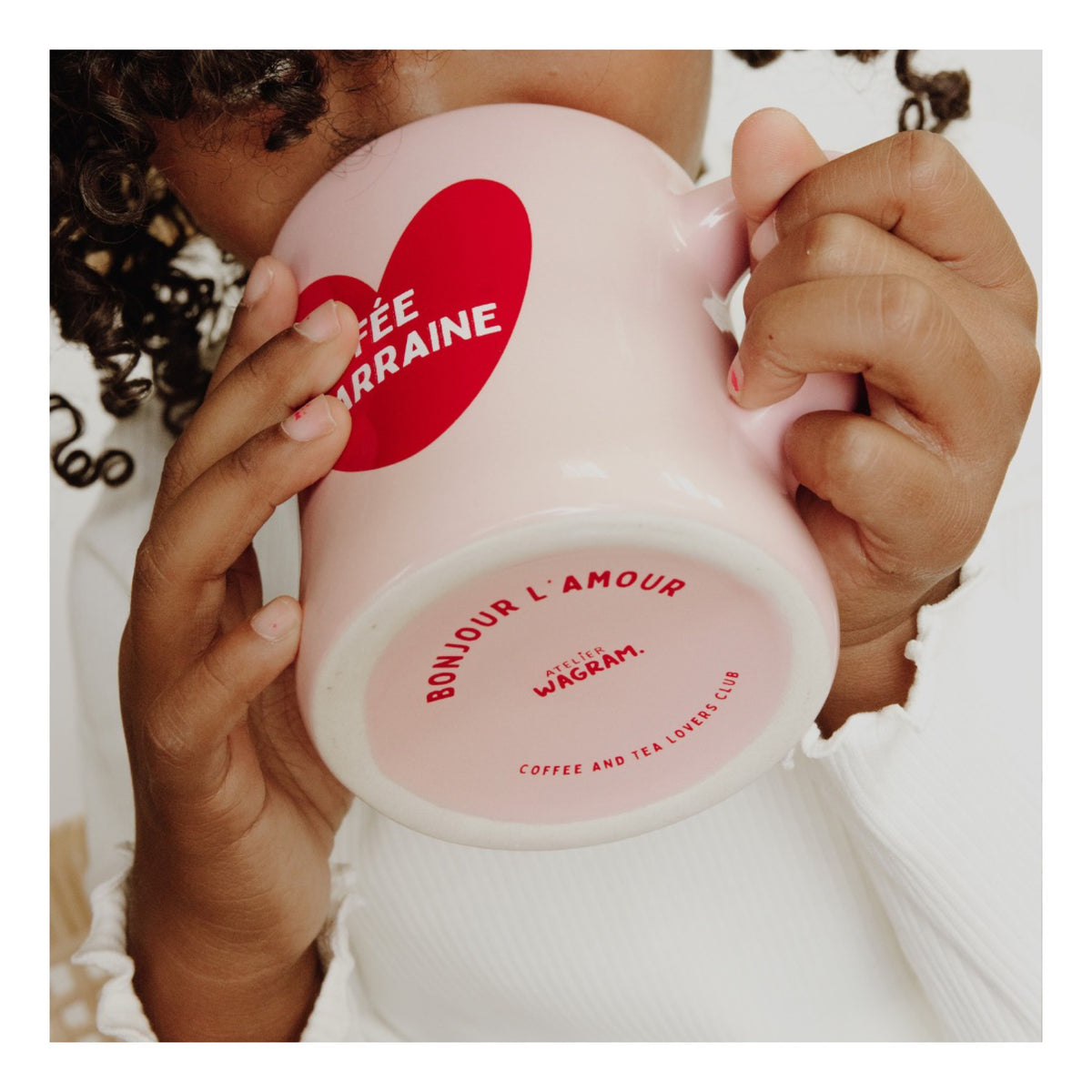 Mug céramique à message — Atelier Wagram — Fée marraine — autre vue 2 | Appart 17 Bruxelles