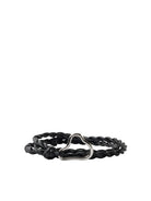 SLFTAIA Ceinture cordelière en cuir tressé à nouer — Selected Femme — Black — packshot 3 | Appart 17 Bruxelles
