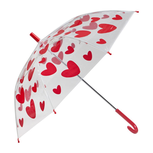 Parapluie enfant à cœurs