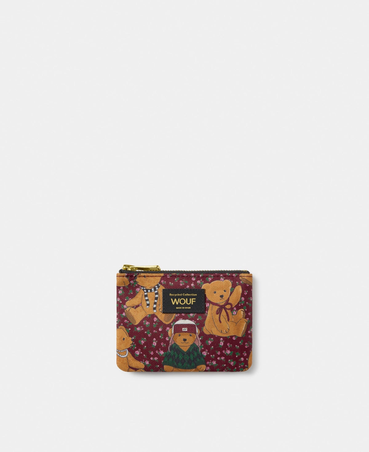 Petite pochette zippée en polyester recyclé — Wouf — Cozy — packshot | Appart 17 Bruxelles