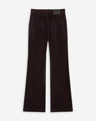 Alban Pantalon droit en velours côtelé — Grace & Mila — Aubergine — packshot, dos 8 | Appart 17 Bruxelles