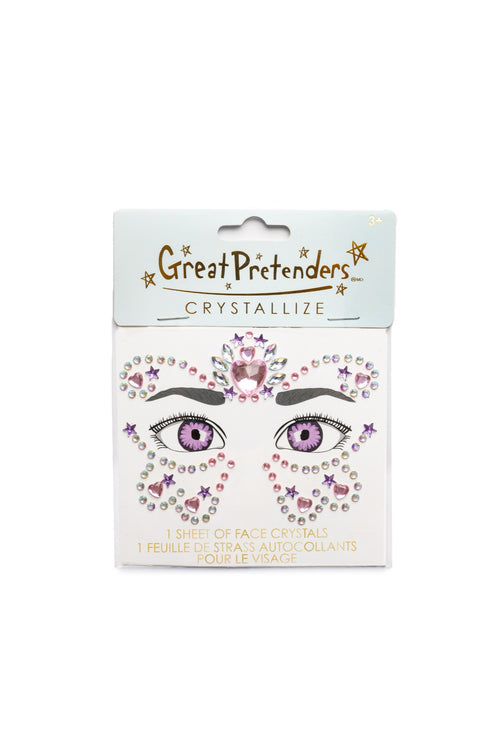 Strass autocollants pour le visage, papillons ou fée — Great Pretenders