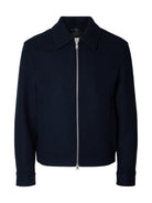 SLMPHILIP Veste en laine recyclée — Sky Captain