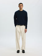 SLMRAI Pull col rond — Sky Captain — vue 3